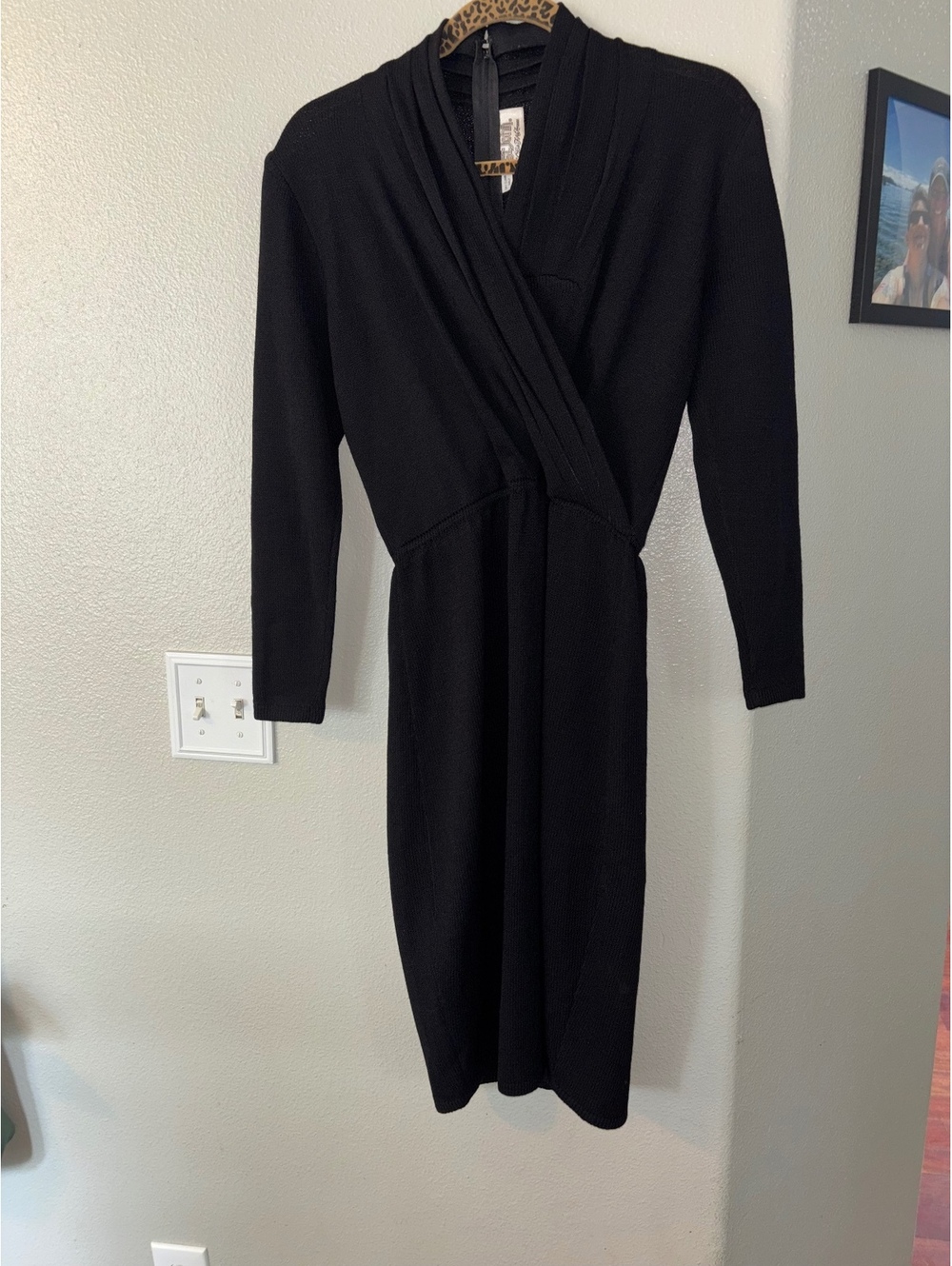 Vintage St John for Saks Fifth Avenue Santana Knit Dress SZ2